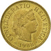 Moneta, Szwajcaria, 5 Rappen, 1988, Bern, AU(55-58), Aluminium-Brąz, KM:26c