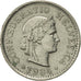 Coin, Switzerland, 5 Rappen, 1964, Bern, AU(55-58), Copper-nickel, KM:26