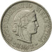 Coin, Switzerland, 5 Rappen, 1962, Bern, AU(55-58), Copper-nickel, KM:26