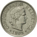 Monnaie, Suisse, 5 Rappen, 1963, Bern, SUP, Copper-nickel, KM:26