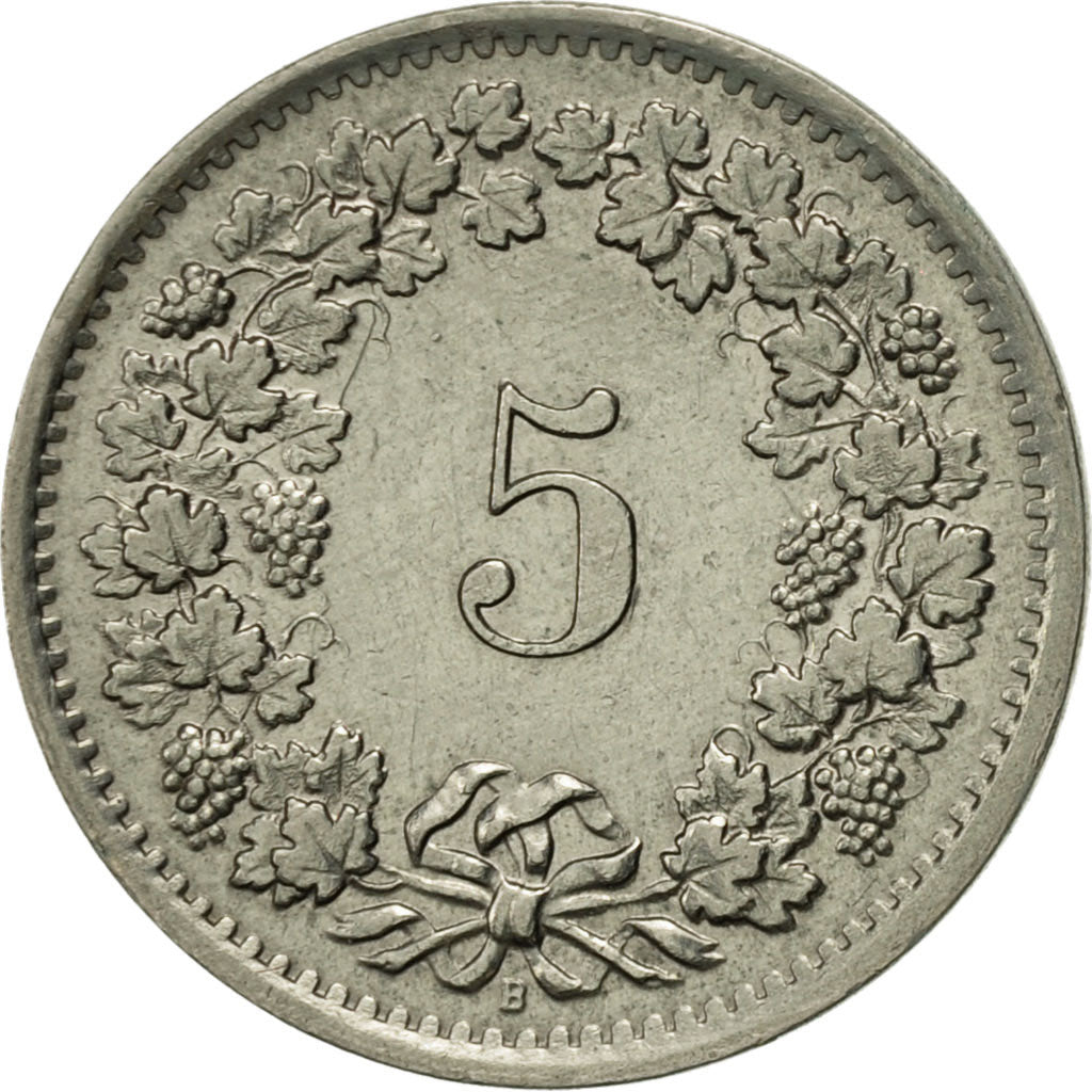 Monnaie, Suisse, 5 Rappen, 1963, Bern, SUP, Copper-nickel, KM:26