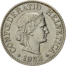 Moneta, Svizzera, 10 Rappen, 1932, Bern, SPL-, Nichel, KM:27b