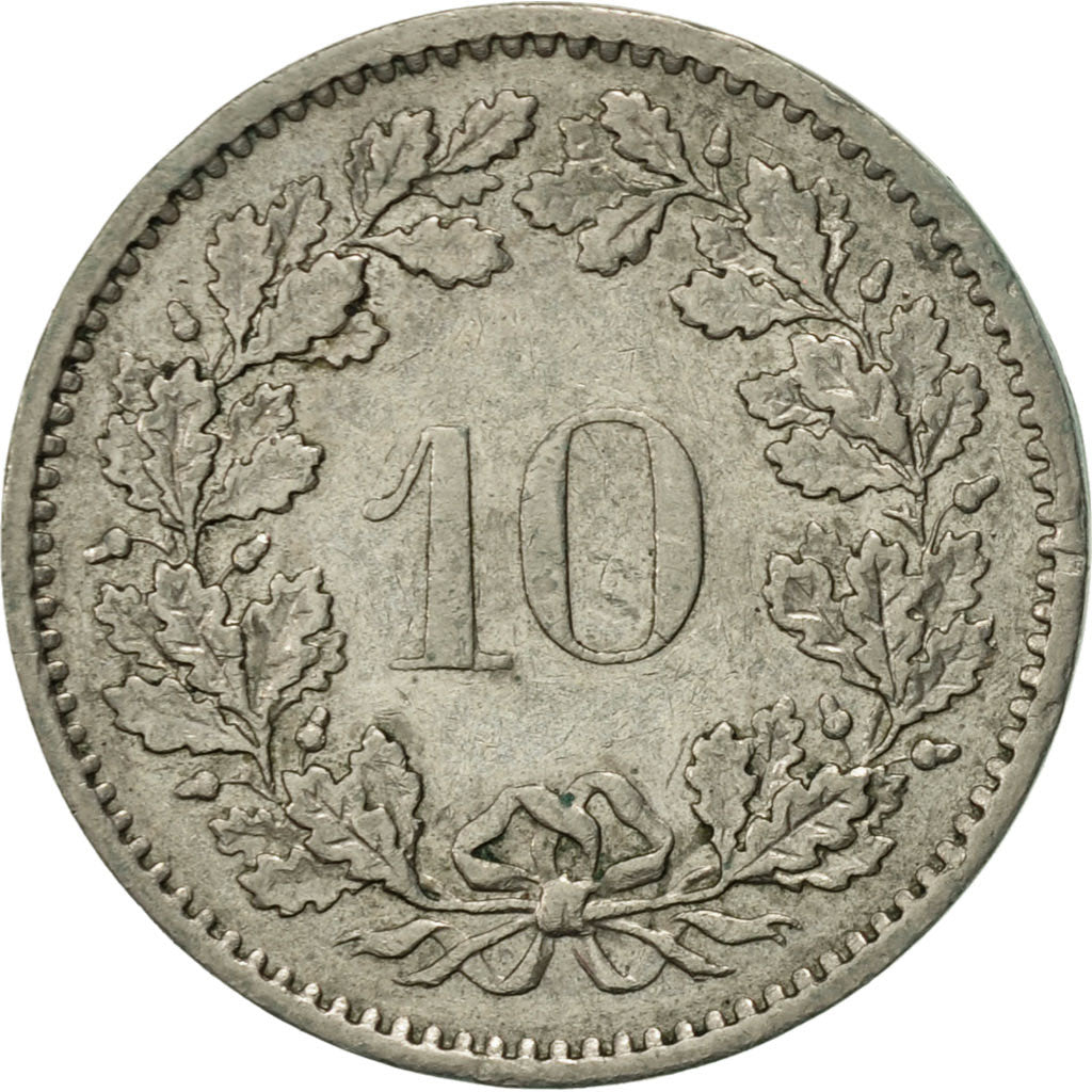 Monnaie, Suisse, 10 Rappen, 1976, Bern, TTB, Copper-nickel, KM:27
