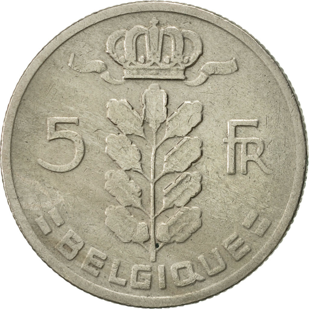 Monnaie, Belgique, 5 Francs, 5 Frank, 1967, TTB, Copper-nickel, KM:134.1