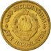 Coin, Yugoslavia, 50 Para, 1981, EF(40-45), Brass, KM:46.2