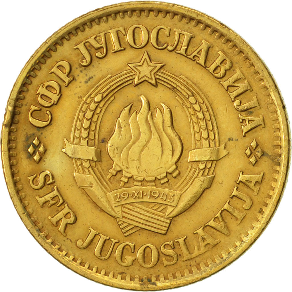 Coin, Yugoslavia, 20 Para, 1979, AU(50-53), Brass, KM:45