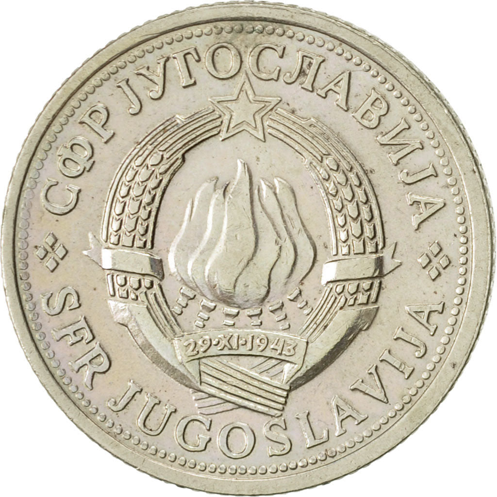 Coin, Yugoslavia, Dinar, 1978, AU(55-58), Copper-Nickel-Zinc, KM:59