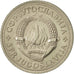 Yugoslavia, 2 Dinara, 1975, AU(50-53), Copper-Nickel-Zinc, KM:57