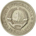 Yougoslavie, 2 Dinara, 1976, TTB+, Copper-Nickel-Zinc, KM:57