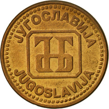 Jugoslawien, 5 Dinara, 1992, SS, Messing, KM:151
