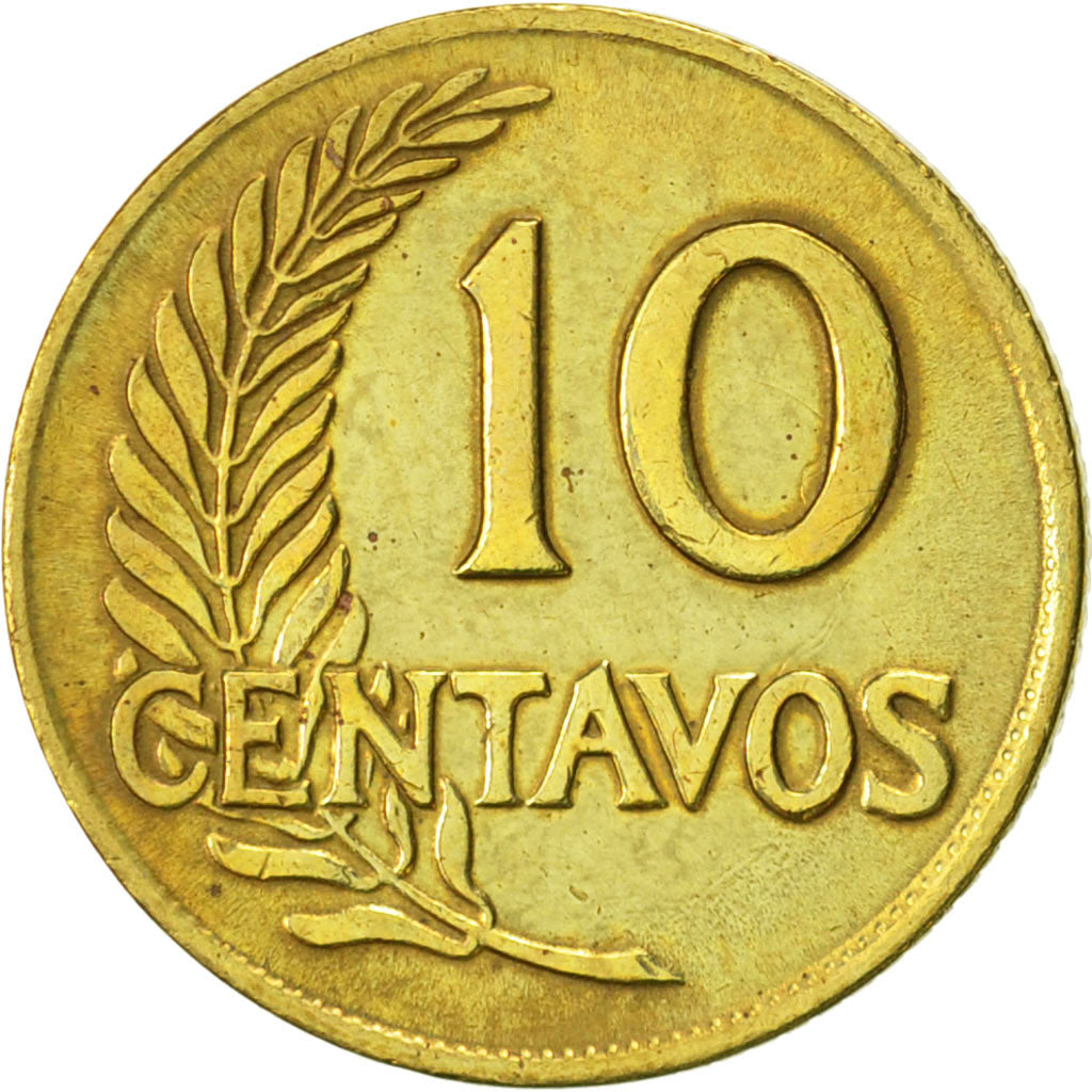 Moneta, Perù, 10 Centavos, 1964, Lima, BB, Ottone, KM:224.2