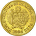 Münze, Peru, 10 Centimos, 1994, Lima, SS, Messing, KM:305.1
