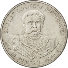 POLAND, 50 Zlotych, 1983, Warsaw, KM #145, AU(50-53), Copper-Nickel, 30.5, 11.47