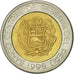 Coin, Peru, 5 Nuevos Soles, 1995, Lima, AU(50-53), Bi-Metallic, KM:316