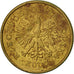 Coin, Poland, 5 Groszy, 2000, Warsaw, EF(40-45), Brass, KM:278