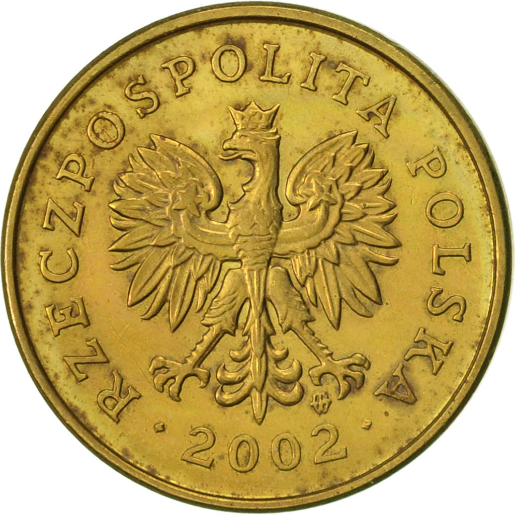 Coin, Poland, 2 Grosze, 2002, Warsaw, EF(40-45), Brass, KM:277