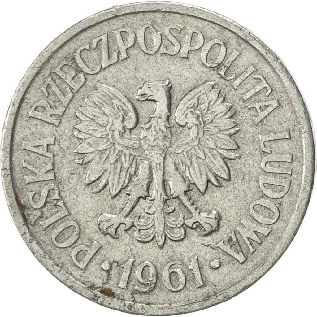 Monnaie, Pologne, 10 Groszy, 1961, Warsaw, SUP, Aluminium, KM:AA47
