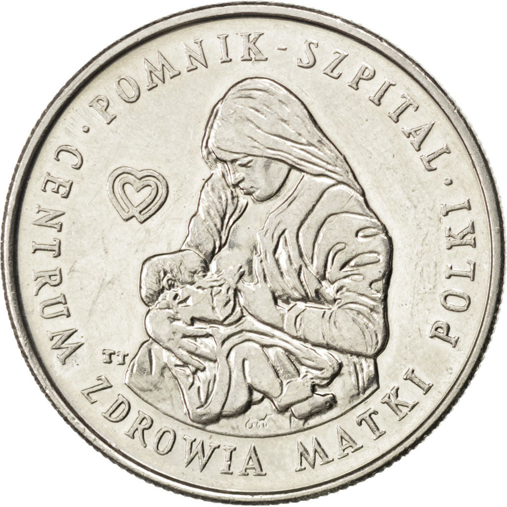 POLAND, 100 Zlotych, 1985, Warsaw, KM #157, AU(55-58), Nickel Plated Steel,...
