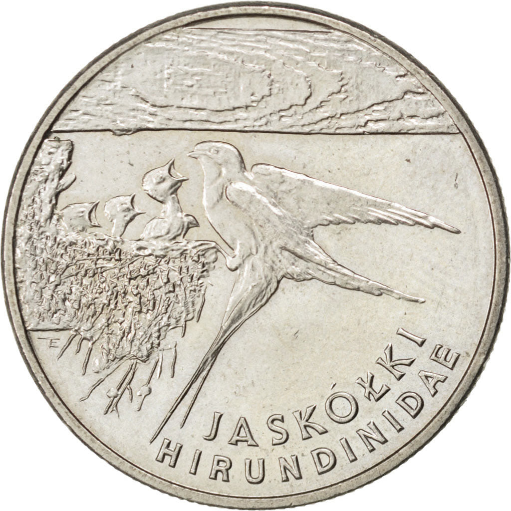 POLAND, 20000 Zlotych, 1993, Warsaw, KM #243, AU(55-58), Copper-Nickel, 29.5,...