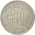 Munten, Brazilië, 200 Reis, 1889, FR+, Copper-nickel, KM:493