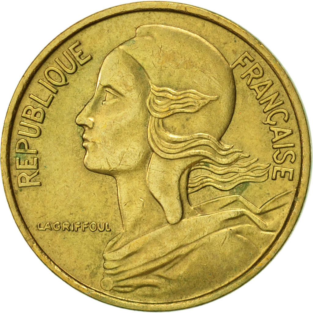 Coin, France, Marianne, 10 Centimes, 1972, Paris, AU(55-58), Aluminum-Bronze