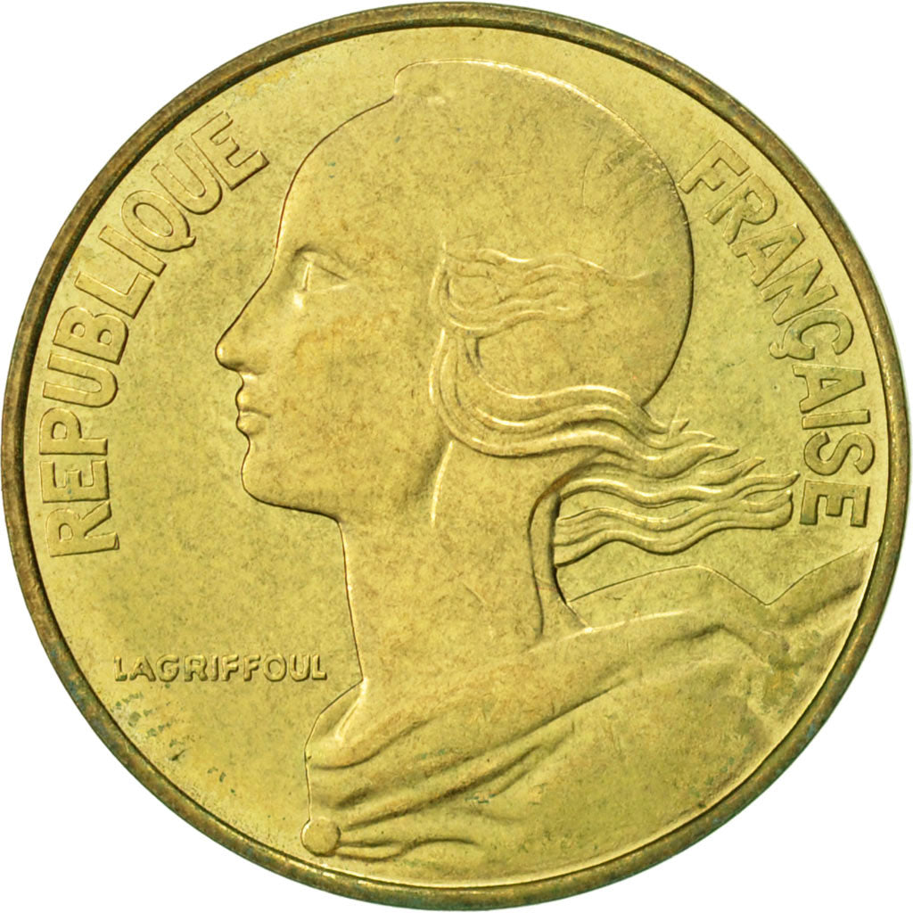 Coin, France, Marianne, 20 Centimes, 1983, Paris, EF(40-45), Aluminum-Bronze