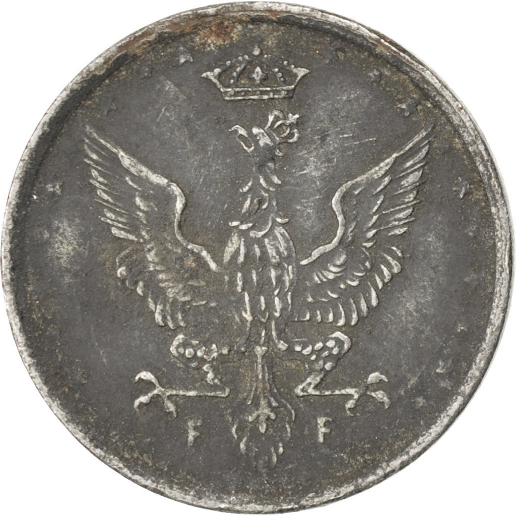 POLAND, 10 Fenigow, 1917, Stuttgart, KM #6, EF(40-45), Iron, 21, 3.62