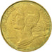 Coin, France, Marianne, 20 Centimes, 1988, Paris, EF(40-45), Aluminum-Bronze