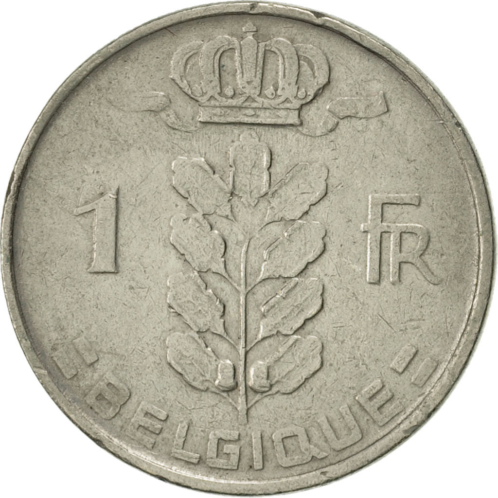 Coin, Belgium, Franc, 1958, EF(40-45), Copper-nickel, KM:142.1