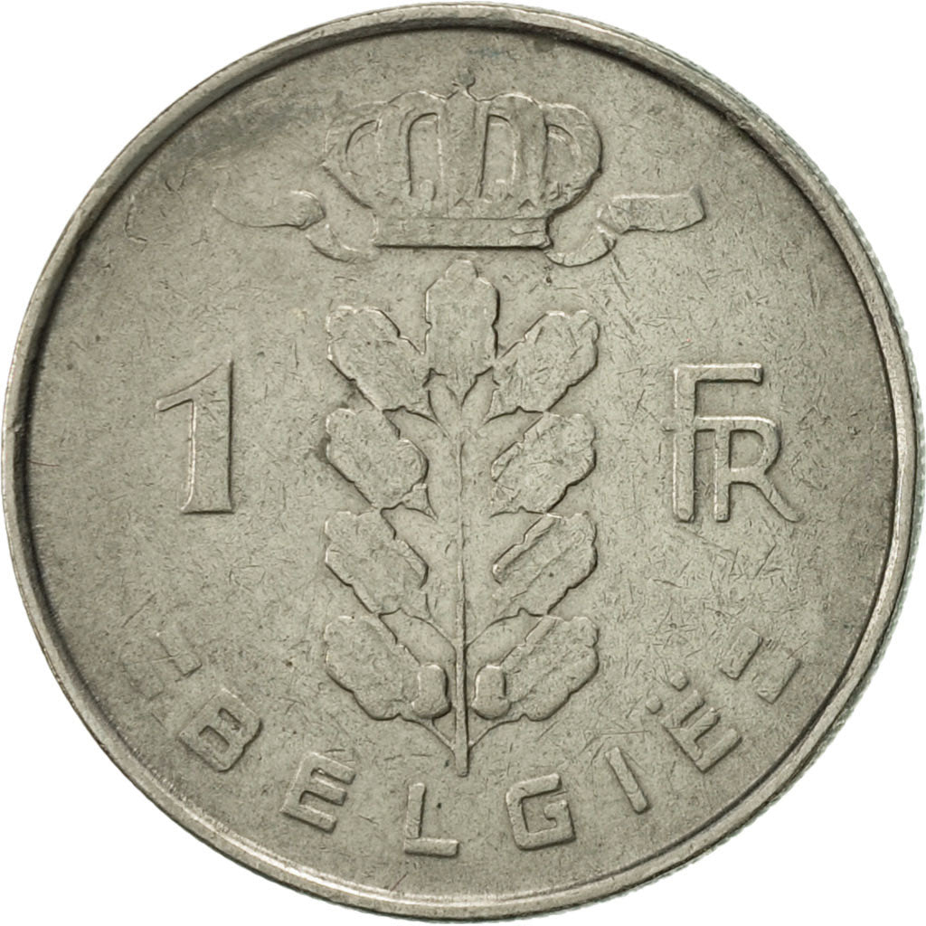 Coin, Belgium, Franc, 1962, EF(40-45), Copper-nickel, KM:143.1