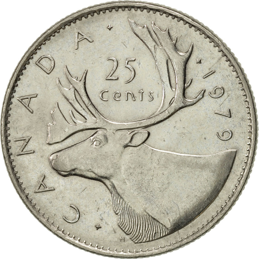 Monnaie, Canada, Elizabeth II, 25 Cents, 1979, Royal Canadian Mint, Ottawa