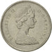 Coin, Canada, Elizabeth II, 25 Cents, 1975, Royal Canadian Mint, Ottawa