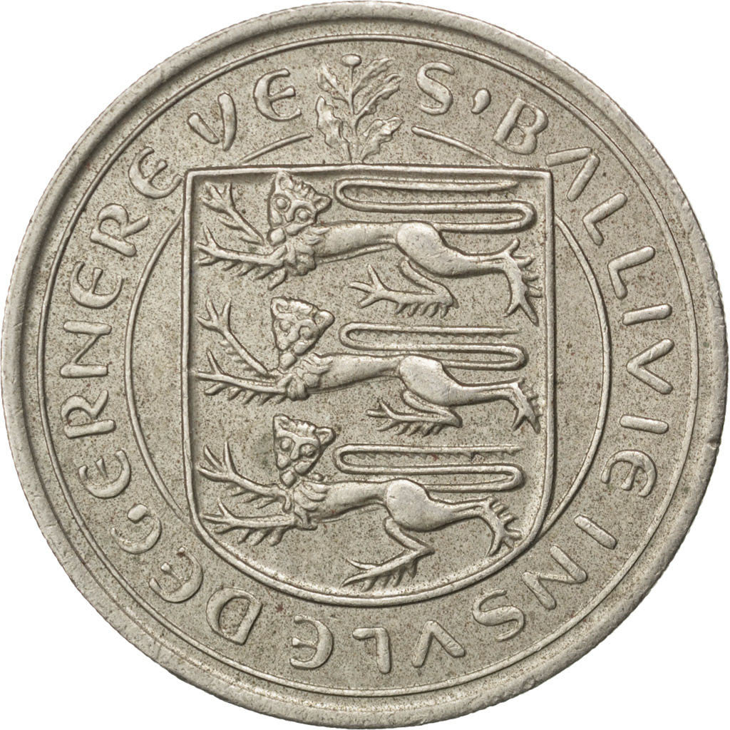 Guernesey, Elisabeth II, 10 New Pence 1968, KM 24