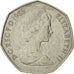 Coin, Great Britain, Elizabeth II, 50 New Pence, 1969, EF(40-45), Copper-nickel