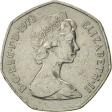 Coin, Great Britain, Elizabeth II, 50 New Pence, 1978, EF(40-45), Copper-nickel