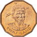 SWAZILAND, Cent, 1975, British Royal Mint, KM #21, MS(63), Bronze, 18.3, 2.07