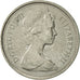 Moneda, Gran Bretaña, Elizabeth II, 5 New Pence, 1971, MBC, Cobre - níquel