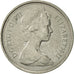 Coin, Great Britain, Elizabeth II, 5 New Pence, 1971, EF(40-45), Copper-nickel