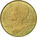 Moneta, Francja, Marianne, 20 Centimes, 1996, Paris, EF(40-45), Aluminium-Brąz
