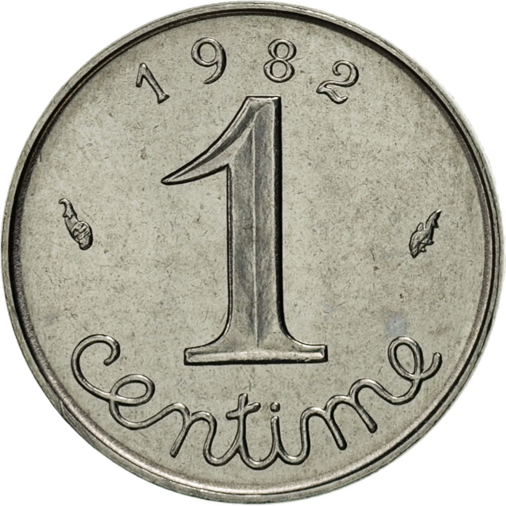 Munten, Frankrijk, Épi, Centime, 1982, Paris, UNC-, Stainless Steel, KM:928