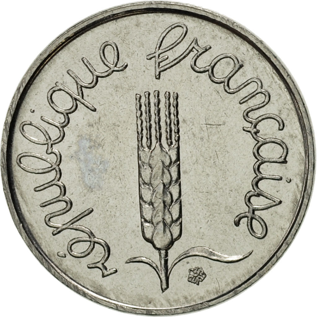 Munten, Frankrijk, Épi, Centime, 1981, Paris, UNC-, Stainless Steel, KM:928