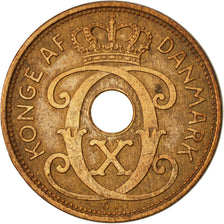 Coin, Denmark, Christian X, 2 Öre, 1938, Copenhagen, EF(40-45), Bronze