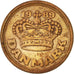 Moneda, Dinamarca, Margrethe II, 50 Öre, 1989, Copenhagen, MBC, Bronce