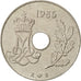 Coin, Denmark, Margrethe II, 25 Öre, 1986, Copenhagen, AU(50-53)
