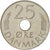Coin, Denmark, Margrethe II, 25 Öre, 1986, Copenhagen, AU(50-53)
