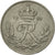 Moneda, Dinamarca, Frederik IX, 25 Öre, 1953, Copenhagen, MBC+, Cobre -