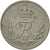Coin, Denmark, Frederik IX, 25 Öre, 1951, Copenhagen, AU(50-53), Copper-nickel
