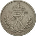 Coin, Denmark, Frederik IX, 25 Öre, 1952, Copenhagen, AU(50-53), Copper-nickel