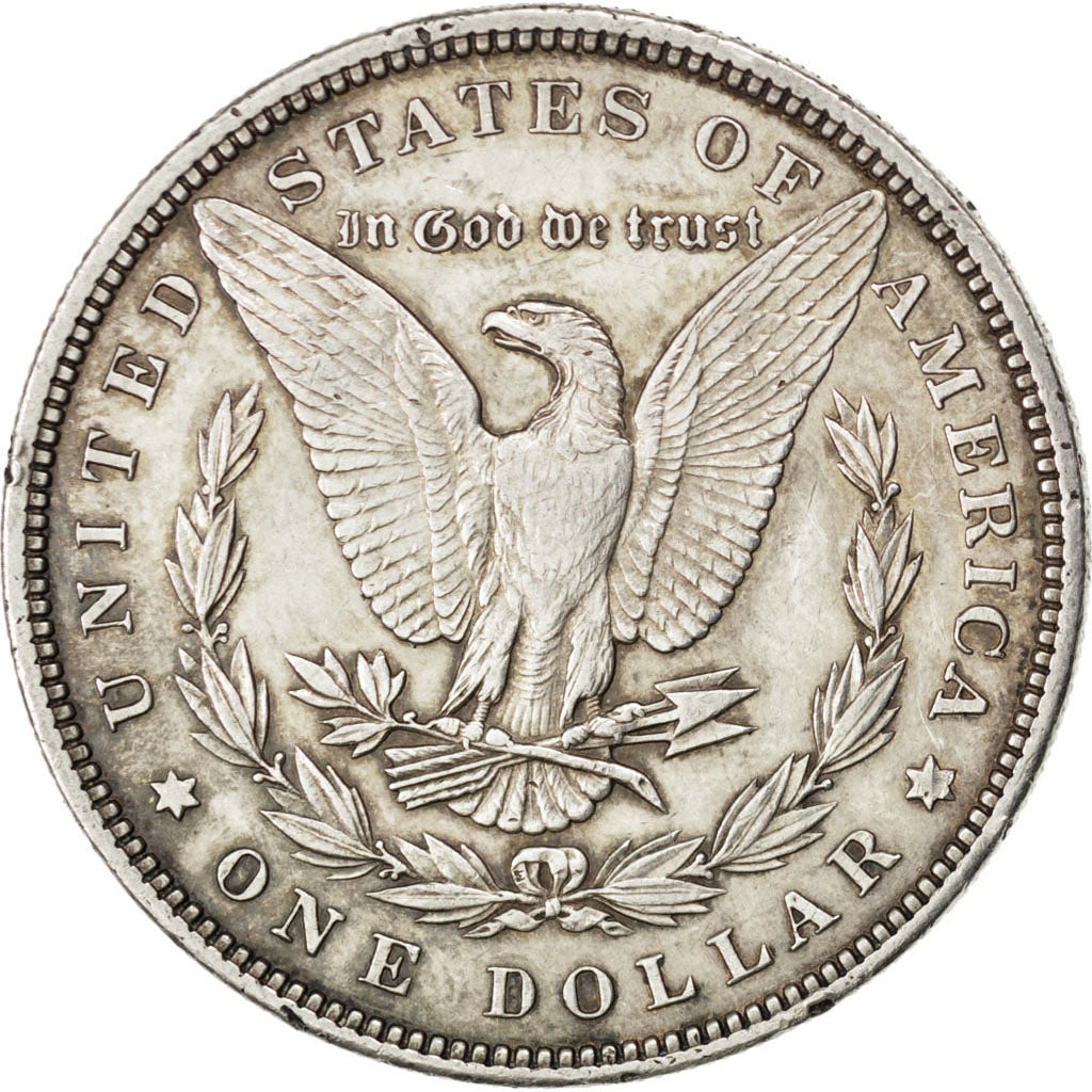 UNITED STATES, Morgan Dollar, Dollar, 1896, U.S. Mint, KM #110, EF(40-45),...