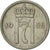 Moneda, Noruega, Haakon VII, 10 Öre, 1956, MBC+, Cobre - níquel, KM:396